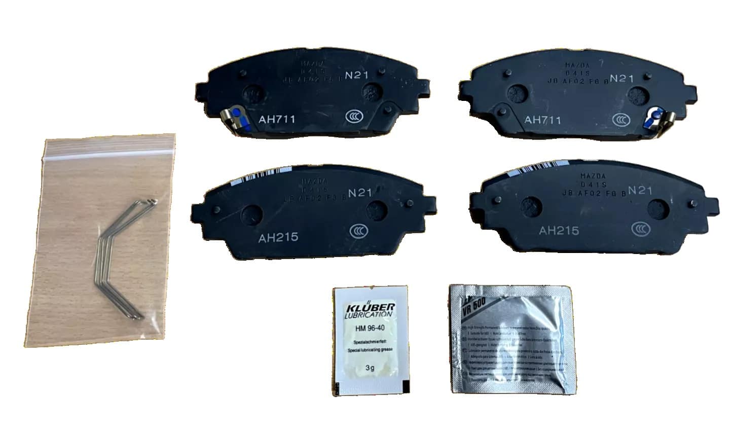 JUEGO PASTILLAS FRENOS DELANTEROS ORIGINAL MAZDA CX-30