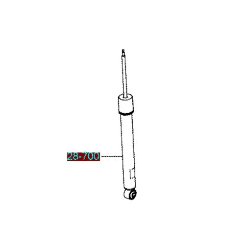 AMORTIGUADOR SUSPENSIÓN POSTERIOR ORIGINAL MAZDA CX-30