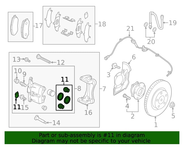 JUEGO SELLOS CALIPERS FRENOS DELANTEROS ORIGINAL MAZDA CX-5