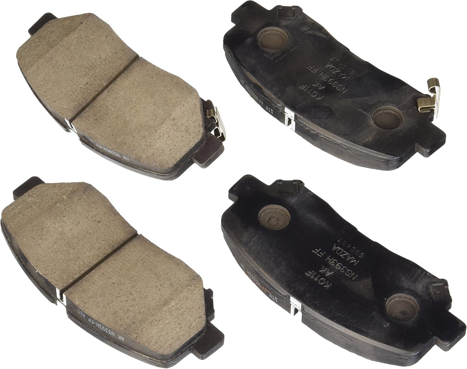 JUEGO PASTILLAS FRENOS DELANTEROS ORIGINAL MAZDA CX-5 (2017 - 2020)