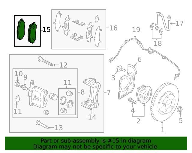 JUEGO PASTILLAS FRENOS DELANTEROS ORIGINAL MAZDA CX-5