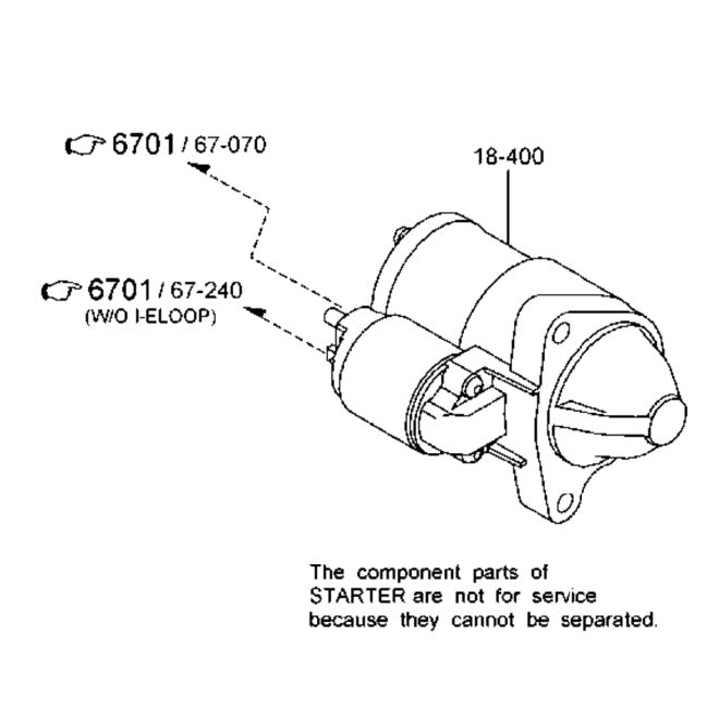ARRANCADOR MOTOR PARTIDA ORIGINAL MAZDA CX-5