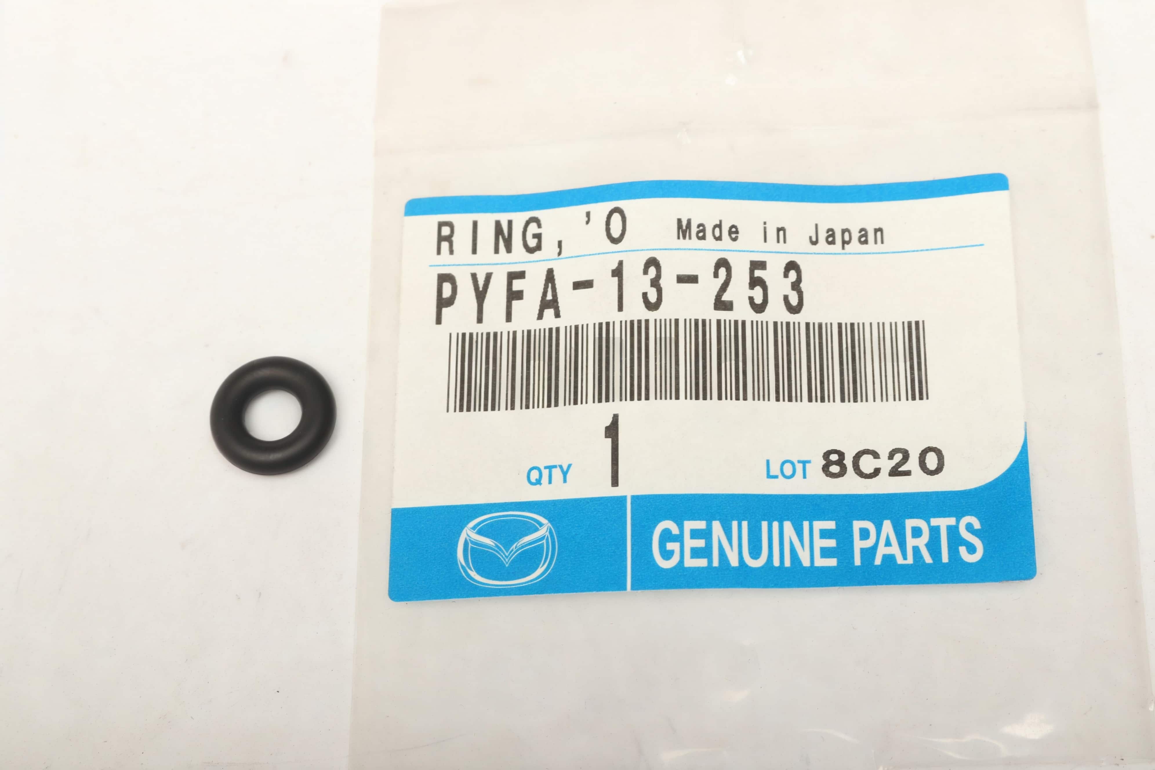 ORING INYECTOR COMBUSTIBLE ORIGINAL MAZDA 2 MAZDA 3 MAZDA 6 MAZDA CX-3 MAZDA CX-5 MAZDA CX-9 MAZDA CX-30 MAZDA MX-5