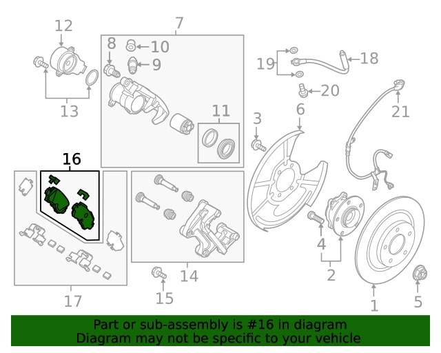JUEGO PASTILLAS FRENOS POSTERIORES ORIGINAL MAZDA CX-9