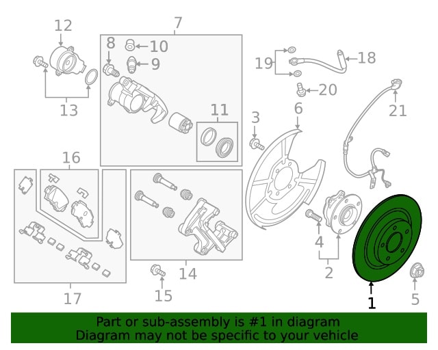 DISCO FRENO POSTERIOR ORIGINAL MAZDA CX-9